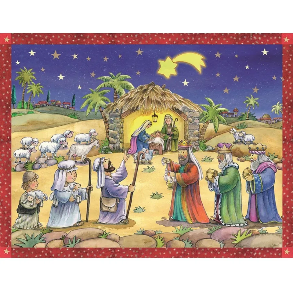 sellmer-verlag-adventskalender-und-sie-folgen-dem-stern-gro-format-quer image 1
