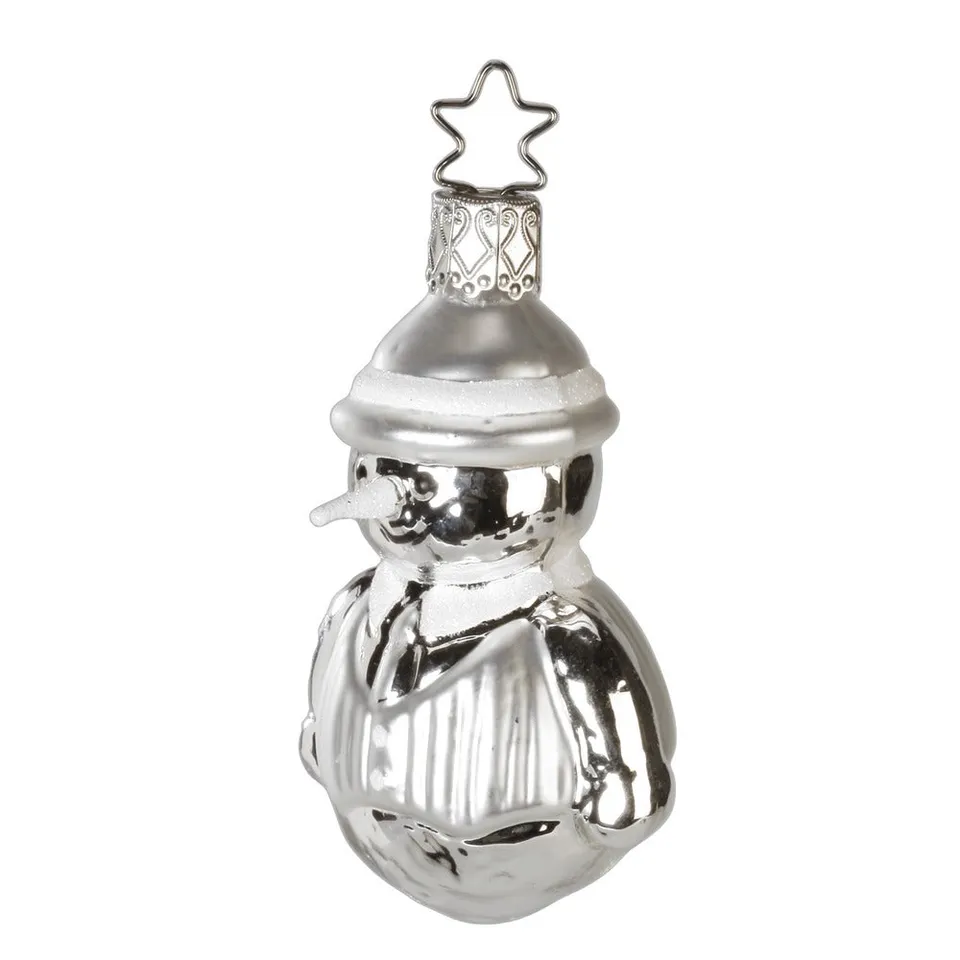 inge-glas-schneemann-glasfigur-7-5-cm-silber-traditionell image 1