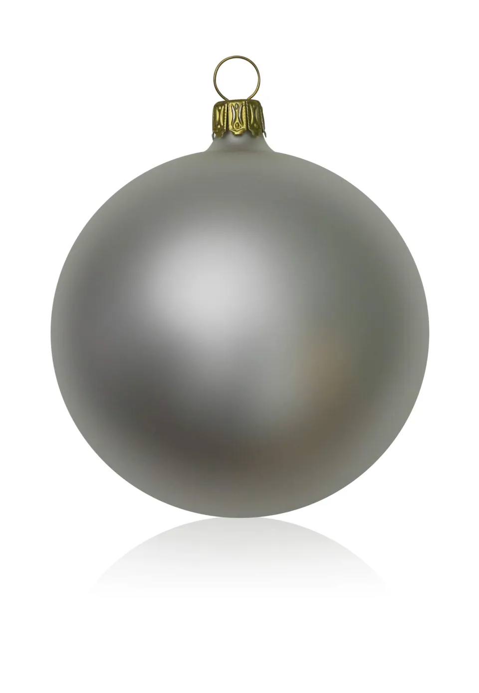 lauschaer-glas-christbaumkugeln-wei-matt-5-st-ck-5-cm image 1