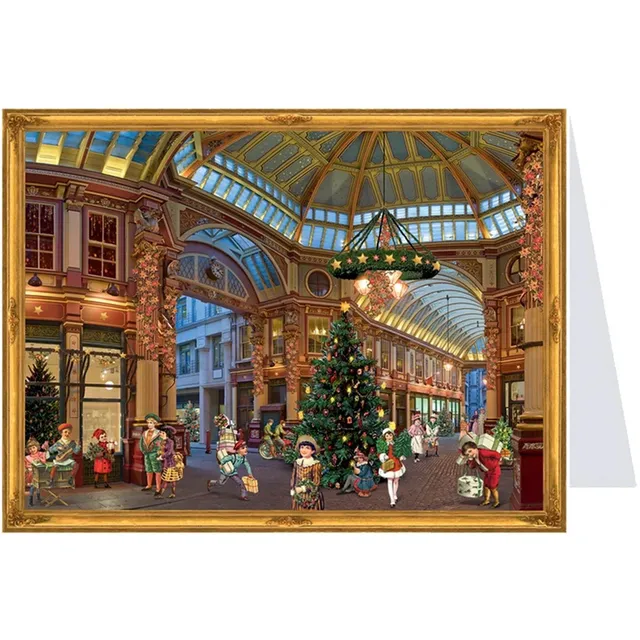 sellmer-verlag-postkarten-adventskalender-christmas-shopping-a6 image 1