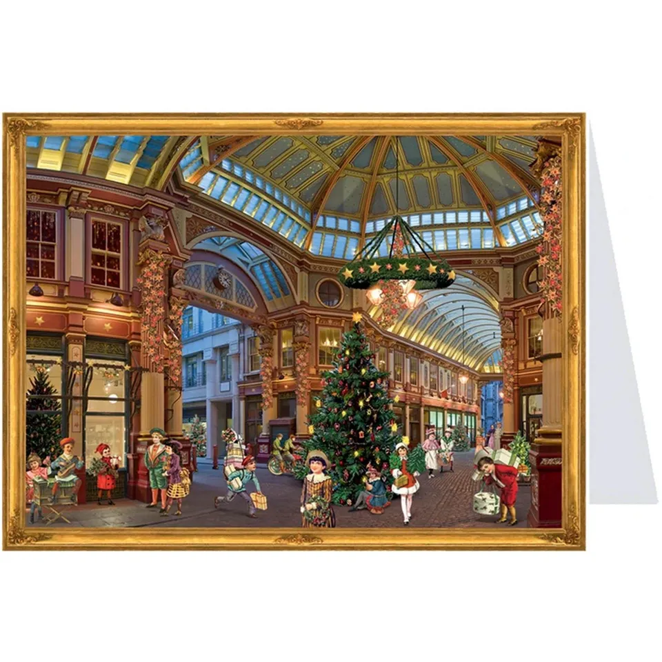sellmer-verlag-postkarten-adventskalender-christmas-shopping-a6 image 1