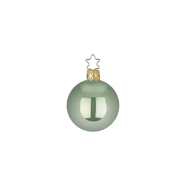inge-glas-kugeln-salbei-opal-christbaumkugeln-glas-6-cm image 1