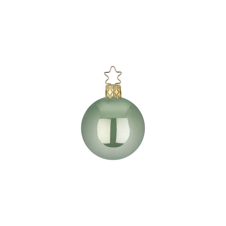 inge-glas-kugeln-salbei-opal-christbaumkugeln-glas-6-cm image 1