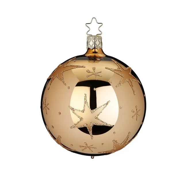 inge-glas-funkelnde-sterne-christbaumkugel-8-cm image 1