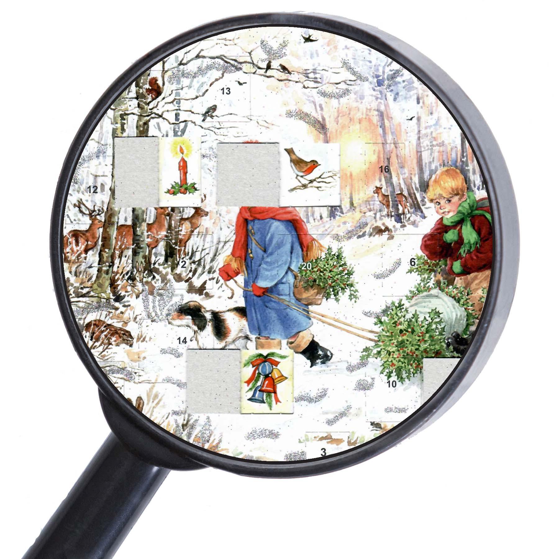sellmer-verlag-adventskalender-a4-schneefreuden-im-wald image 3