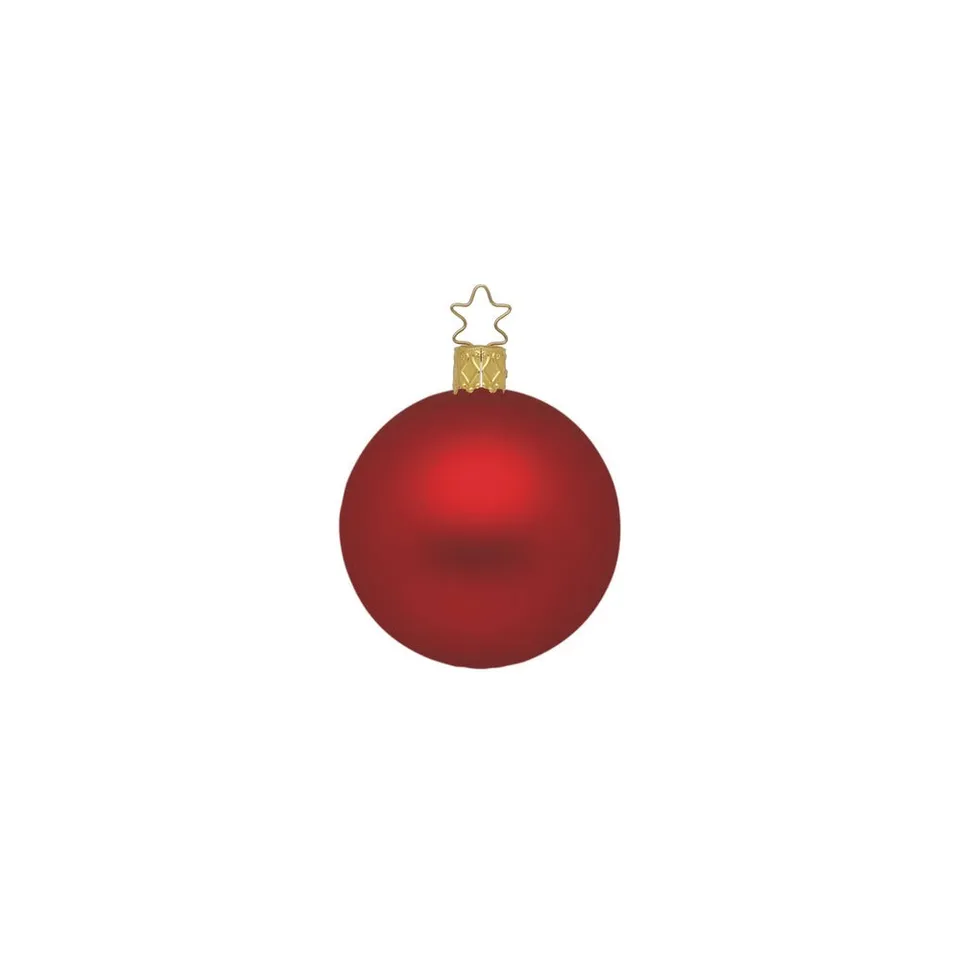 inge-glas-kugeln-ochsenblut-matt-christbaumkugeln-6-cm image 1
