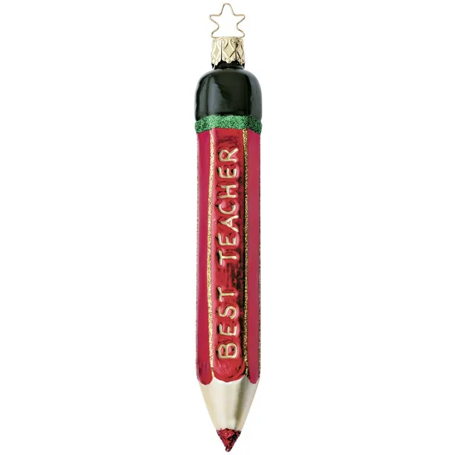 inge-glas-des-lehrer-s-stift-christbaumschmuck-glas-15-cm image 1