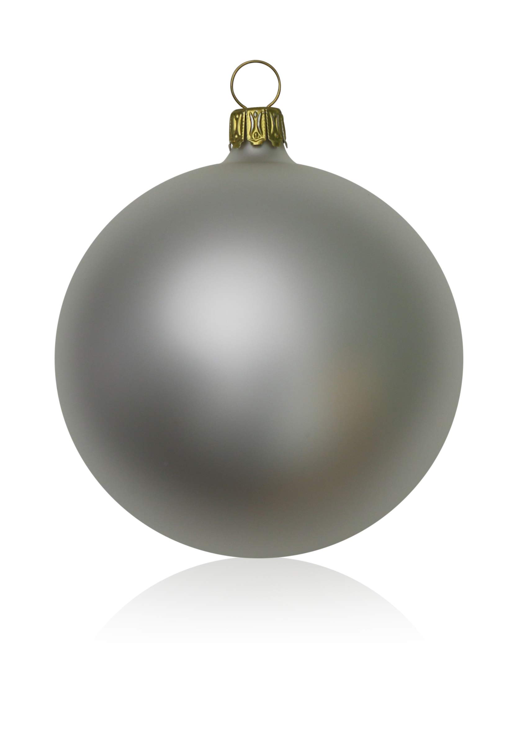 lauschaer-glas-christbaumkugeln-wei-matt-5-st-ck-5-cm image 1