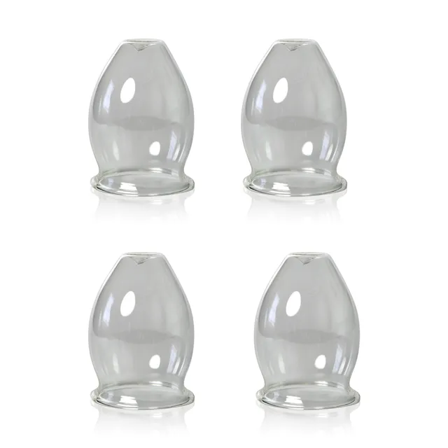 lauschaer-glas-feuer-schr-pfgl-ser-4er-set-kugel-ca-45-mm-mundgeblasen image 1