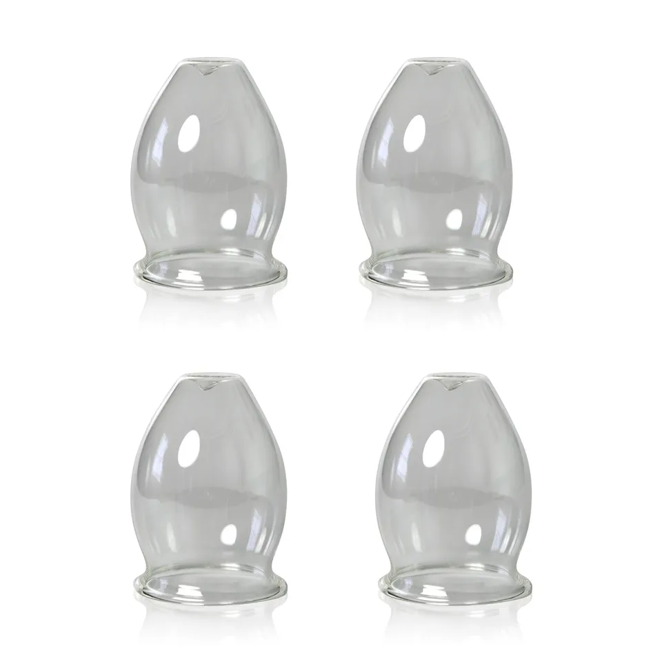 lauschaer-glas-feuer-schr-pfgl-ser-4er-set-kugel-ca-45-mm-mundgeblasen image 1