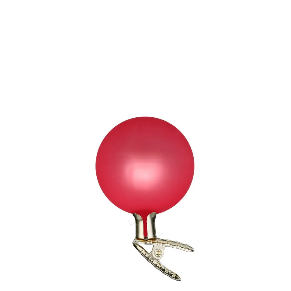 inge-glas-kugeln-auf-clip-pfingstrose-matt-8-cm image 1