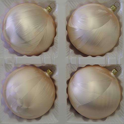 lauschaer-glas-christbaumkugeln-eislack-champagner-10cm-4-st-ck-mundgeblasen image 8
