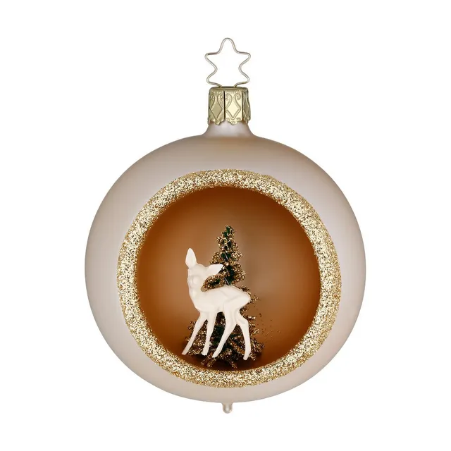 inge-glas-waldidylle-christbaumkugel-8-cm-creme-beige-glas image 1