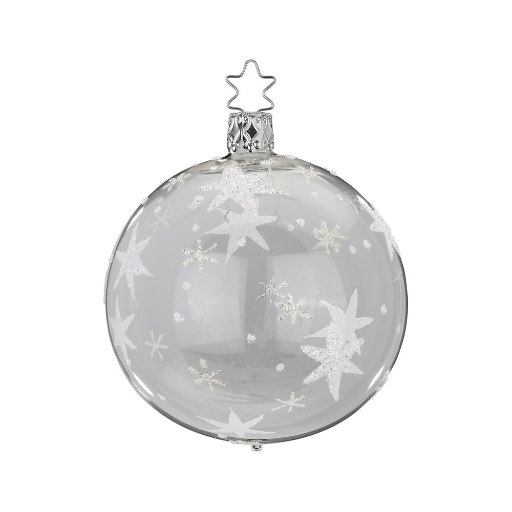 inge-glas-sternenhimmel-christbaumkugel-glas-klar-8-cm image 1
