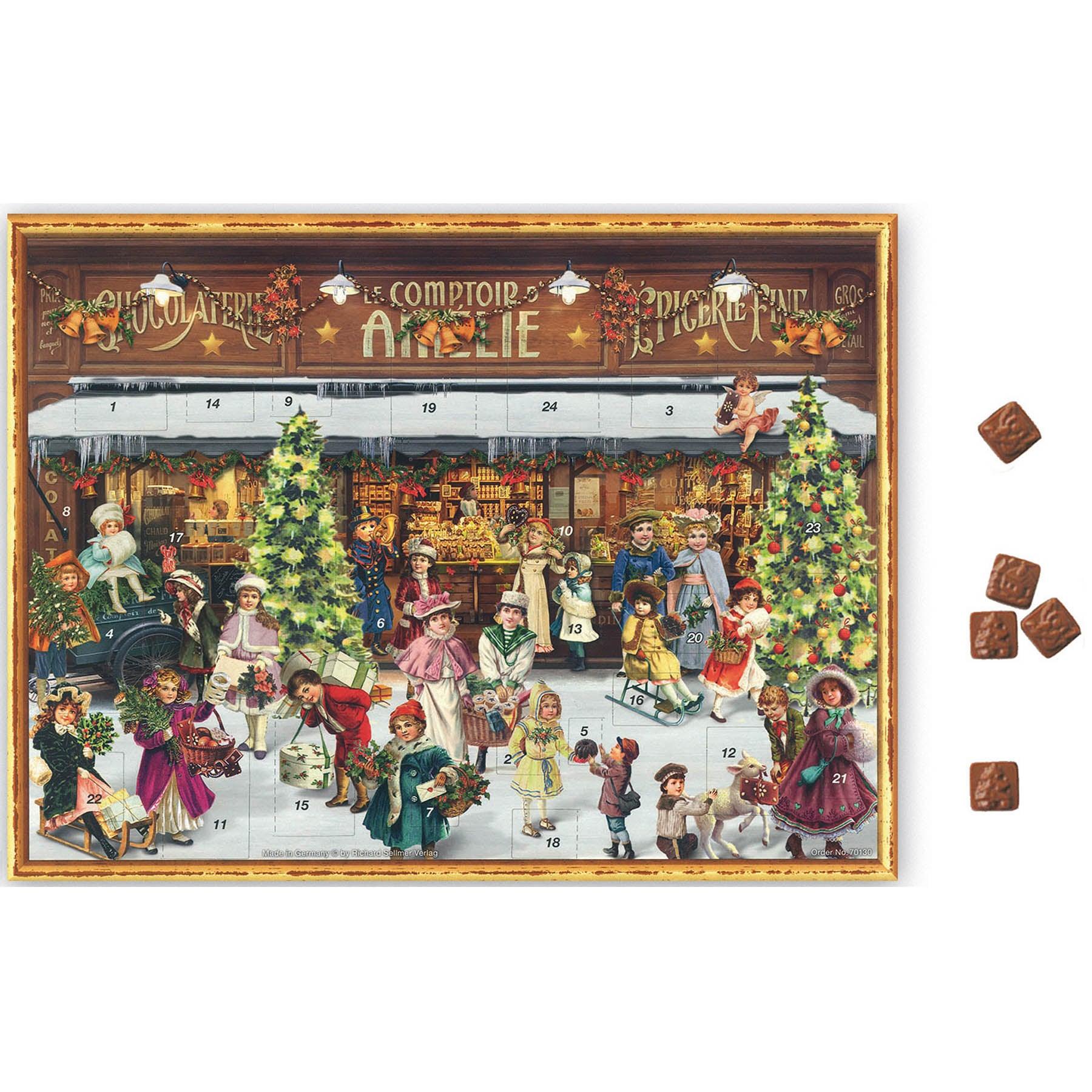 sellmer-verlag-schoko-adventskalender-chocolaterie-fairtrade-vollmilch image 1