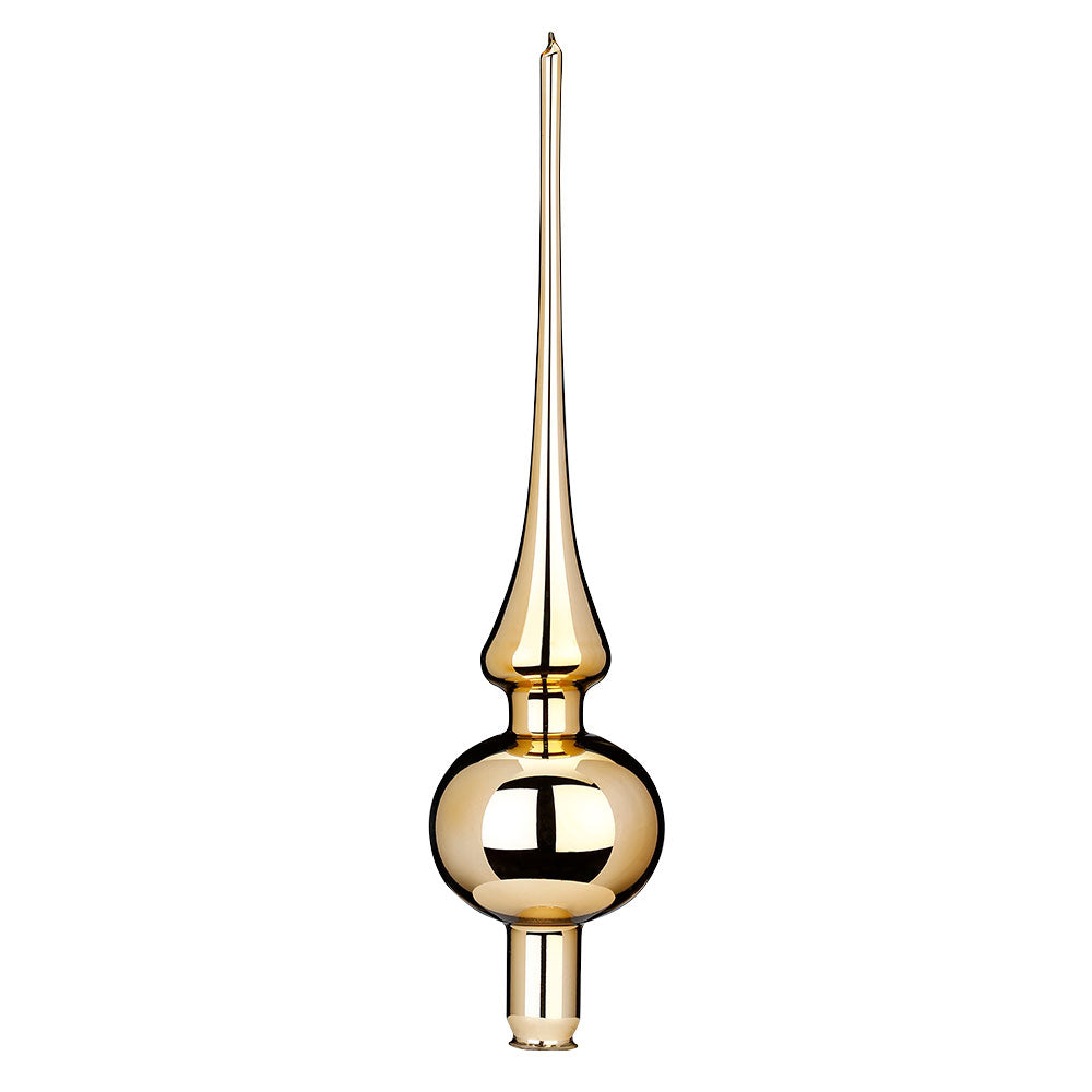 inge-glas-spitze-brokat-glanz-christbaumspitze-7-x-30-cm-gold image 1