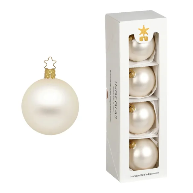 inge-glas-manufaktur-glas-christbaumkugeln-champagner-matt-6-cm image 1