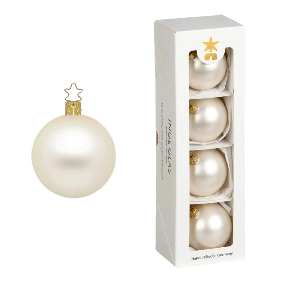 inge-glas-manufaktur-glas-christbaumkugeln-champagner-matt-6-cm image 1