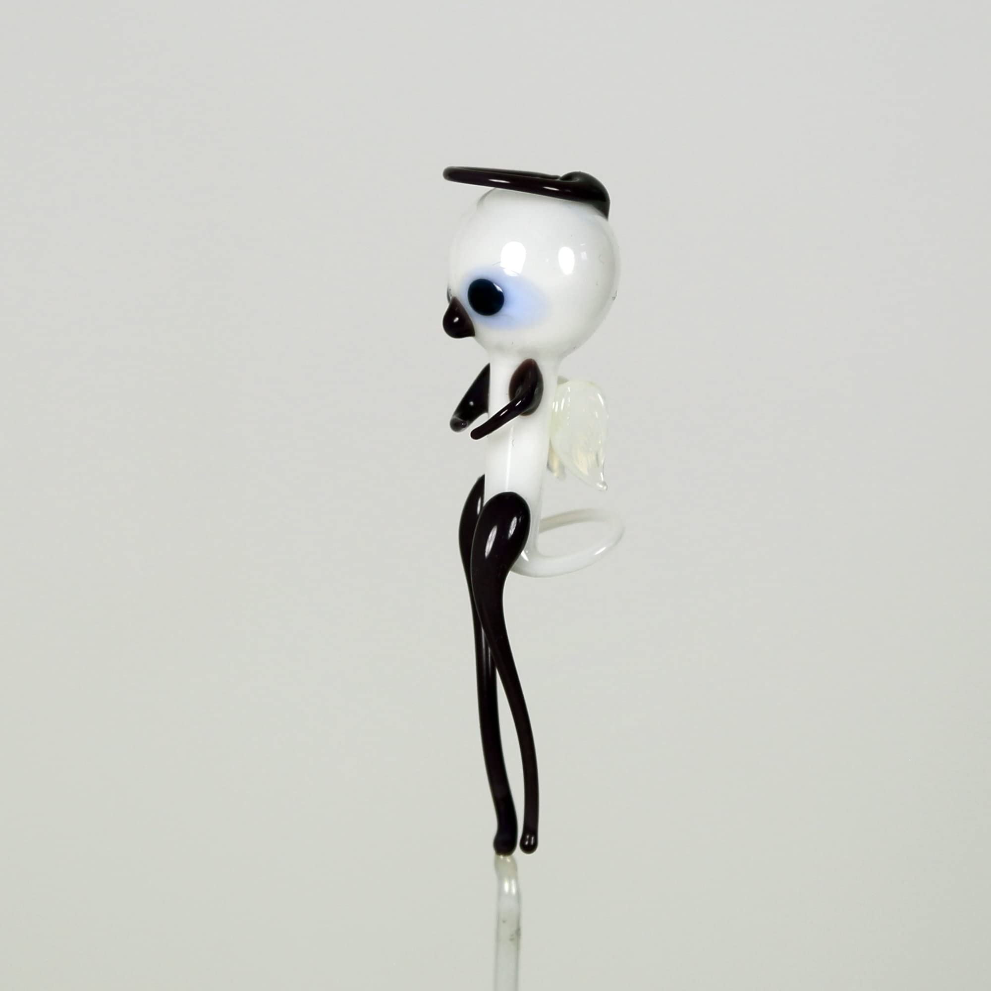 lauschaer-glas-flaschenengel-wasserengel-wassert-nzer-wei-dunkelviolett image 2
