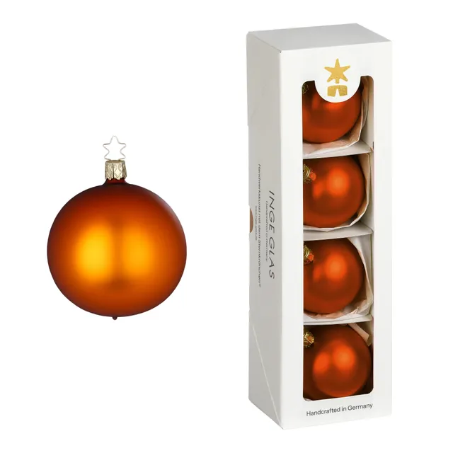 inge-glas-kugeln-christbaumkugeln-glas-kupferbraun-matt-6-cm image 1