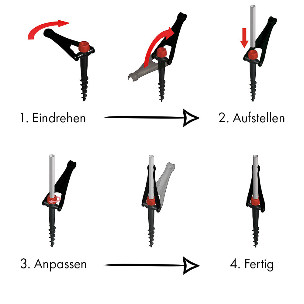 krinner-vario-drill-schwarz-sonnenschirmhalter-erdanker image 6