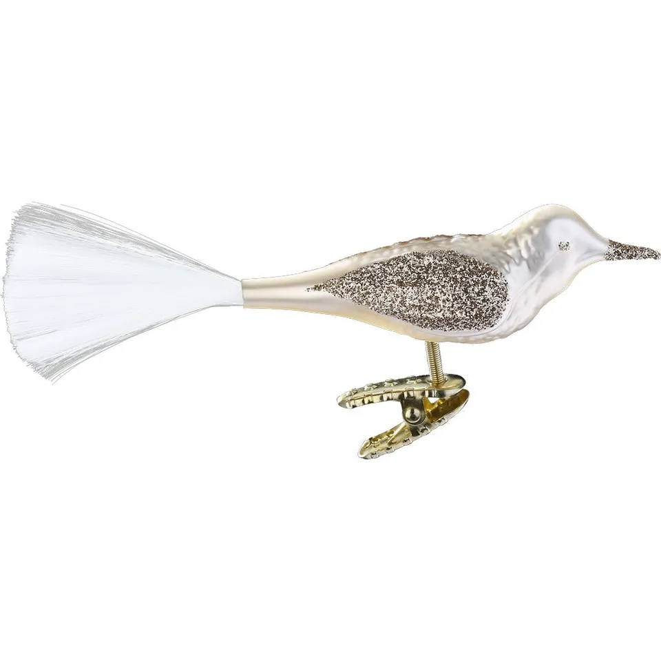 inge-glas-vogel-champagner-matt-10-cm-glasvogel image 1