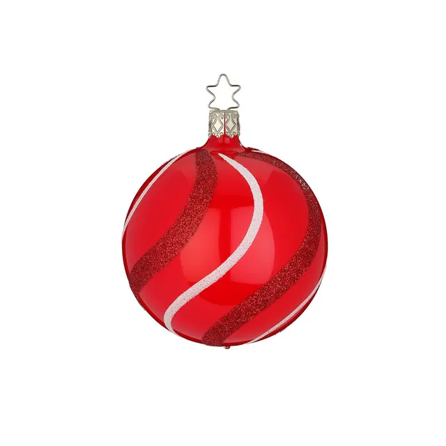 inge-glas-bonbon-paradies-kugel-6-cm-rot image 1