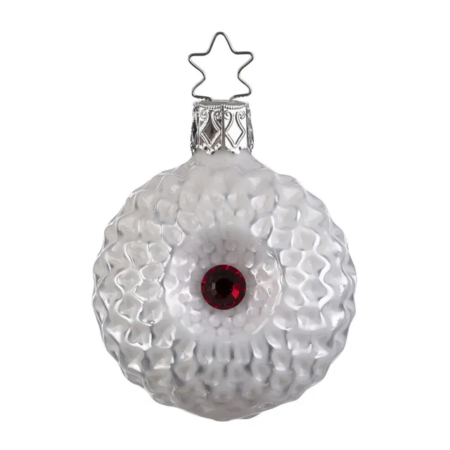 inge-glas-schneeornament-6-cm-glaskugel-wei image 1