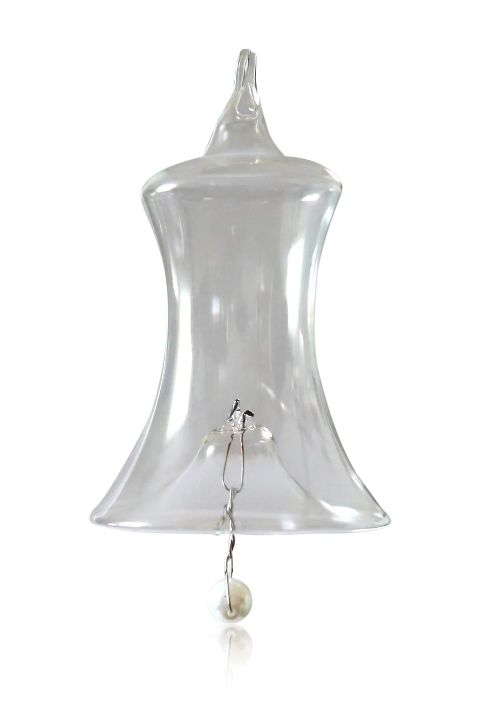 lauschaer-glas-christbaumschmuck-glocken-klein-klarglas-5cm-3-st-ck image 1
