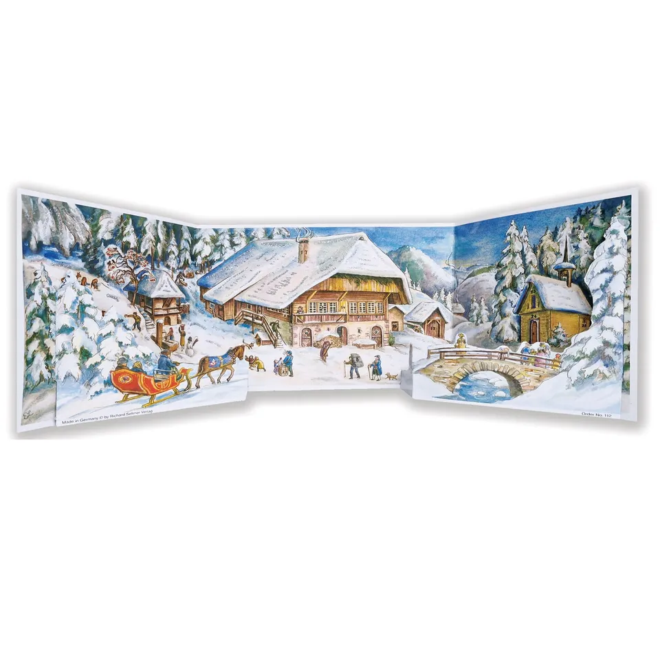 sellmer-verlag-panorama-adventskalender-weihnachten-in-den-alpen-3d-kulissen image 1