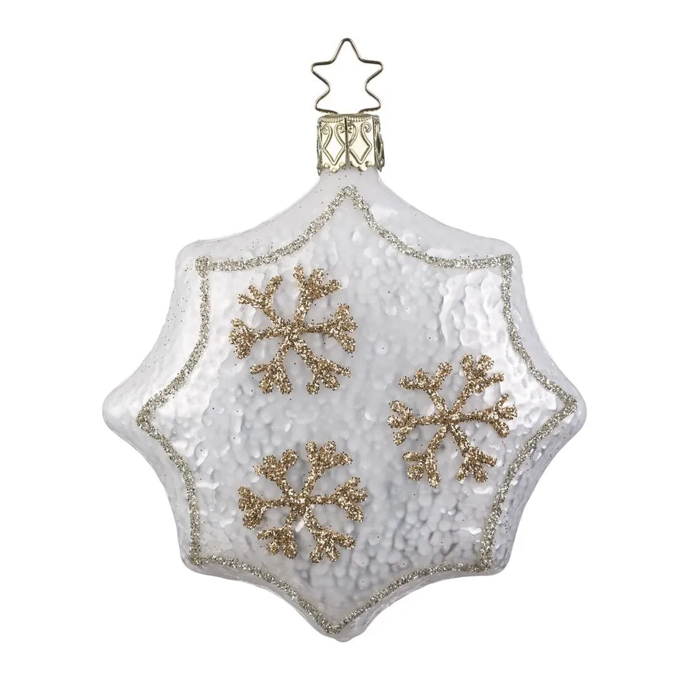 inge-glas-schneeflockentanz-glas-schneeflocke-9-cm-wei image 1