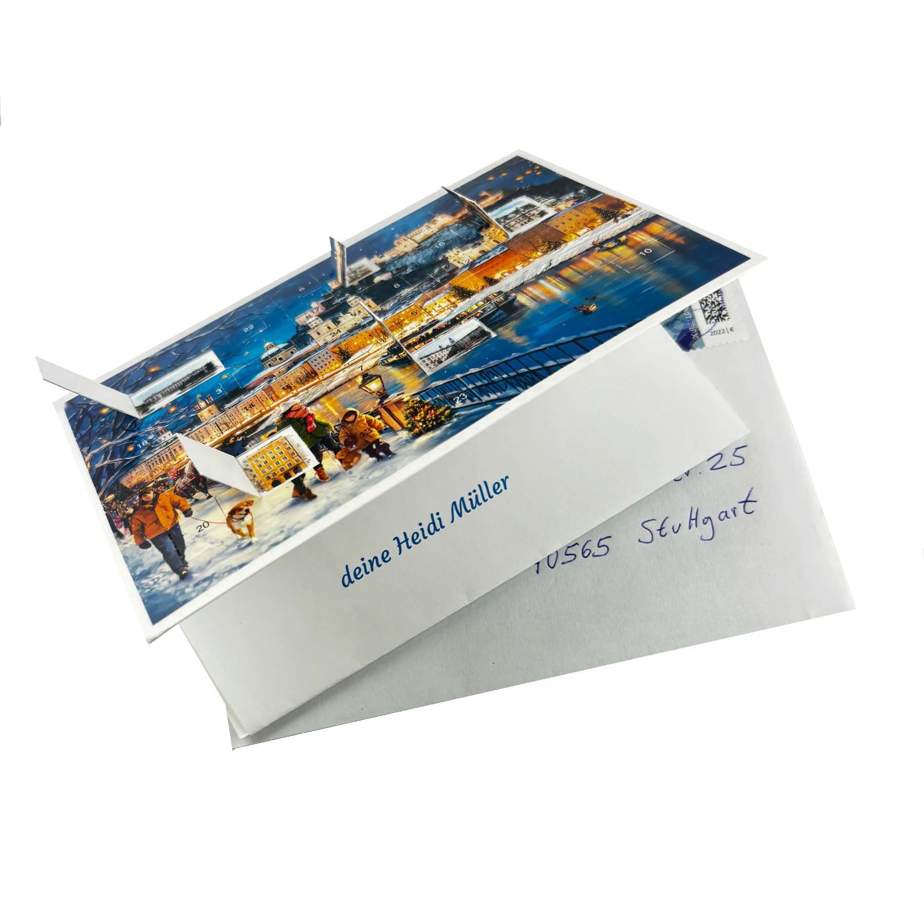 sellmer-verlag-postkarten-adventskalender-salzburg-papier-adventskalender-im-que image 2