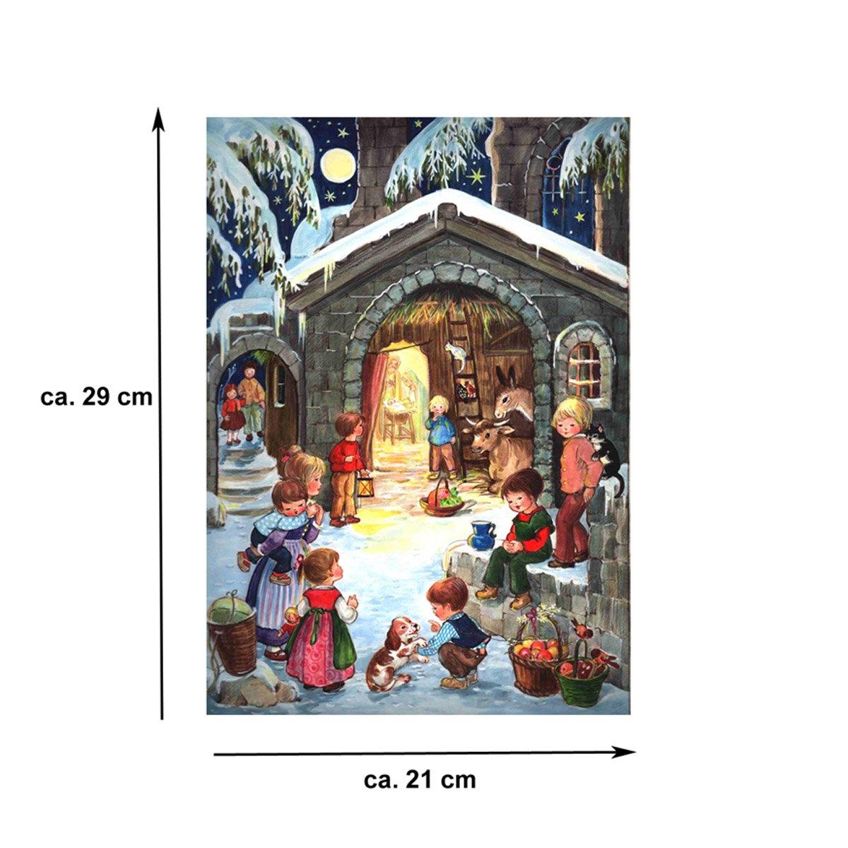 sellmer-verlag-adventskalender-a4-am-stall-christlich image 5