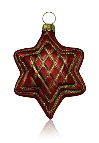 lauschaer-glas-christbaumschmuck-sterne-rot-4-st-ck image 8
