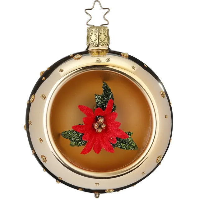 inge-glas-weihnachtsstern-glaskugel-8-cm-gold image 1