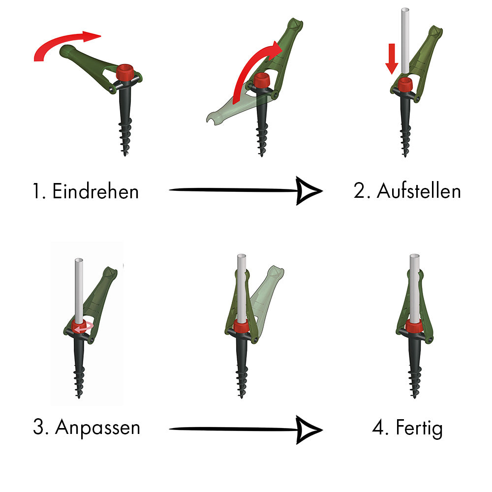 krinner-vario-drill-oliv-bodenanker-f-r-sonnenschirm image 5