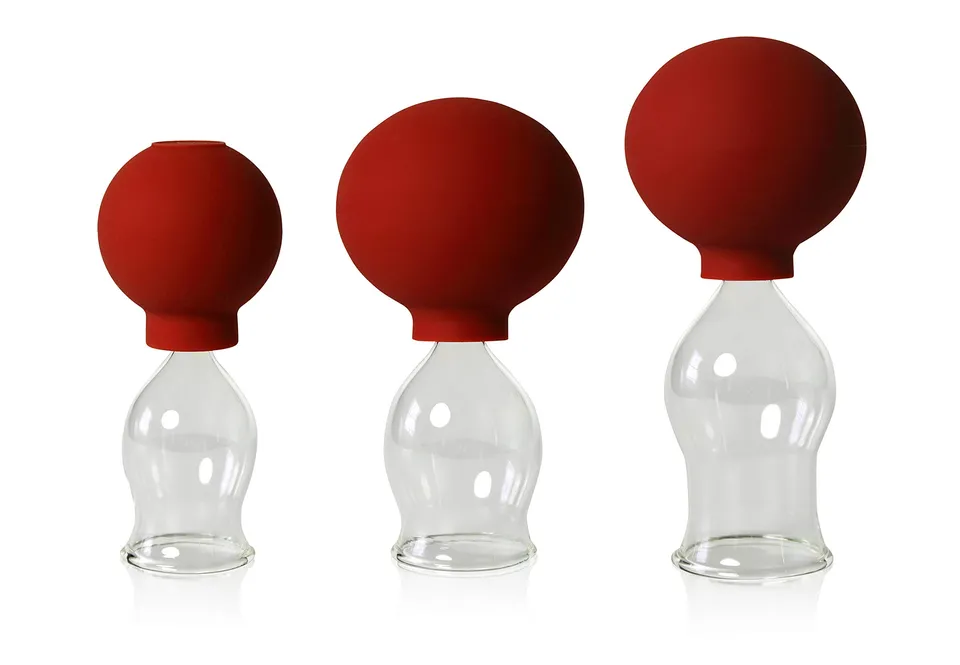 lauschaer-glas-3er-schr-pfglas-set-mit-ball-25-30-35mm-mundgeblasen image 1