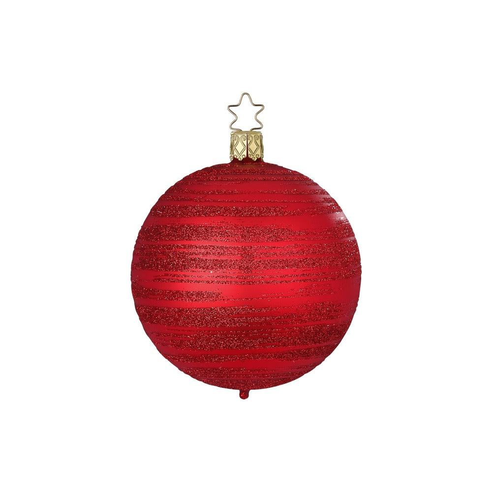 inge-glas-raureif-christbaumkugel-rot-6-cm image 1