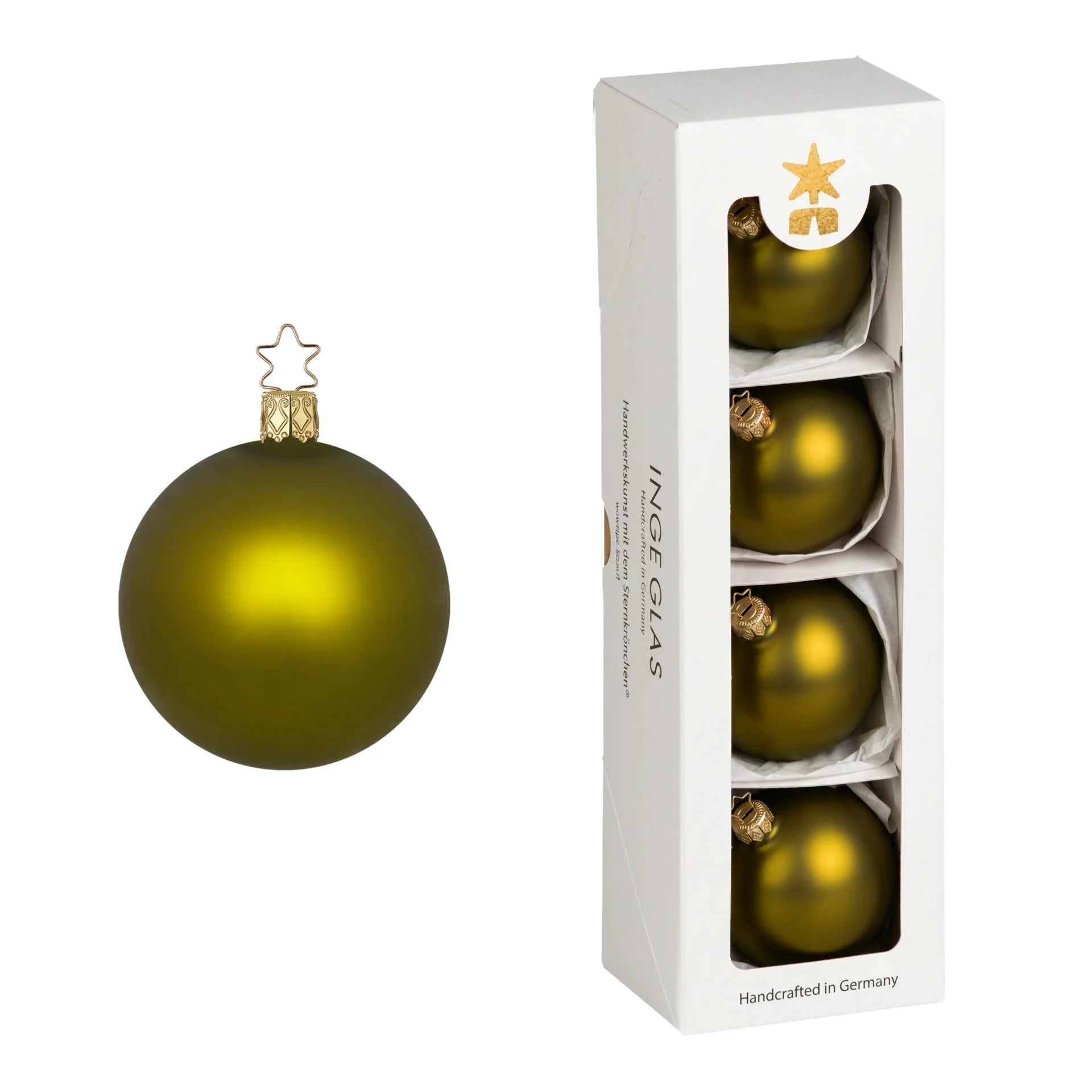 inge-glas-kugeln-christbaumkugeln-glas-efeu-matt-6-cm image 1