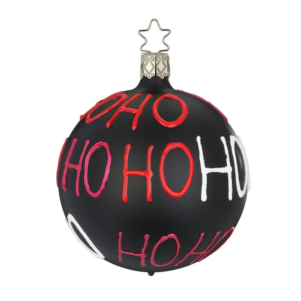 inge-glas-hohoho-christbaumkugel-aus-glas-8-cm image 1