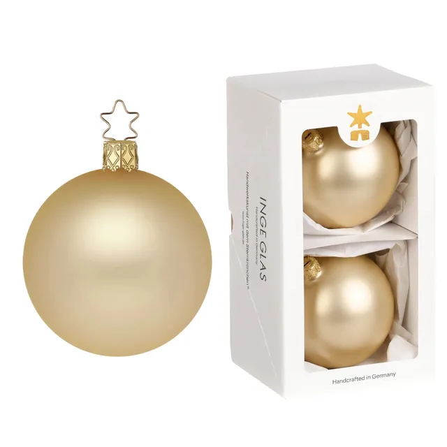 inge-glas-christbaumkugel-brokat-matt-10-cm image 1