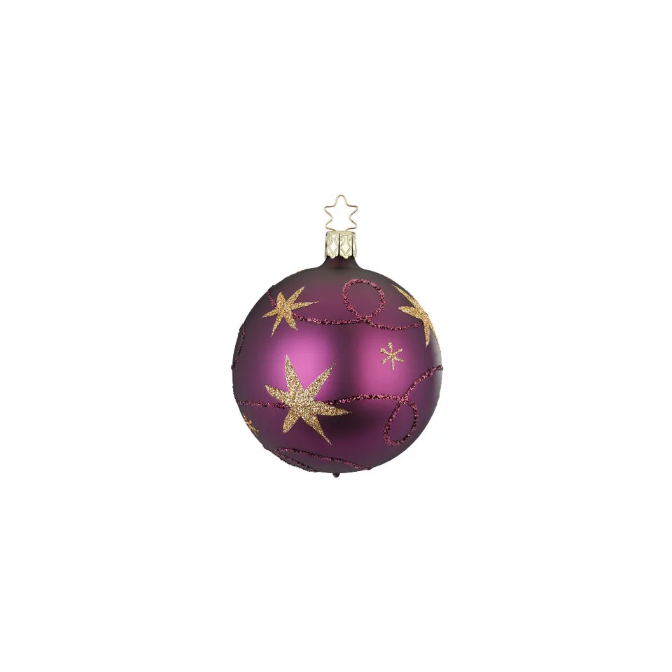 inge-glas-sternenband-glaskugel-christbaumkugel-8-cm image 1