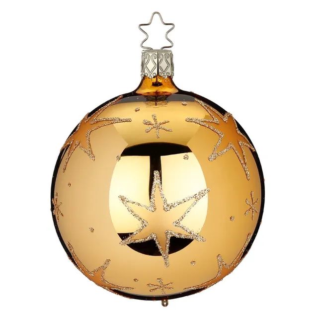 inge-glas-manufaktur-funkelnde-sterne-christbaumkugel-aus-glas-10-cm image 1