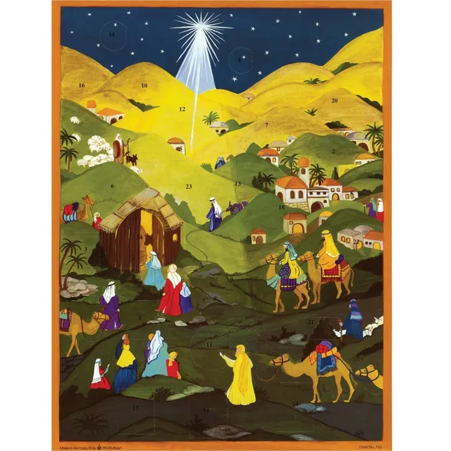 sellmer-verlag-adventskalender-in-den-h-geln-von-bethlehem-christliches-gro-form image 1