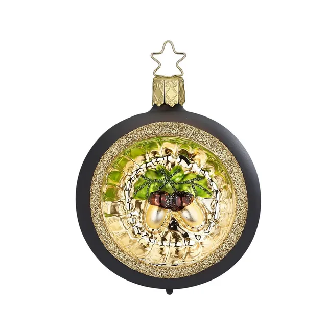 inge-glas-nusszweig-glas-anh-nger-7-cm-mit-reflex image 1