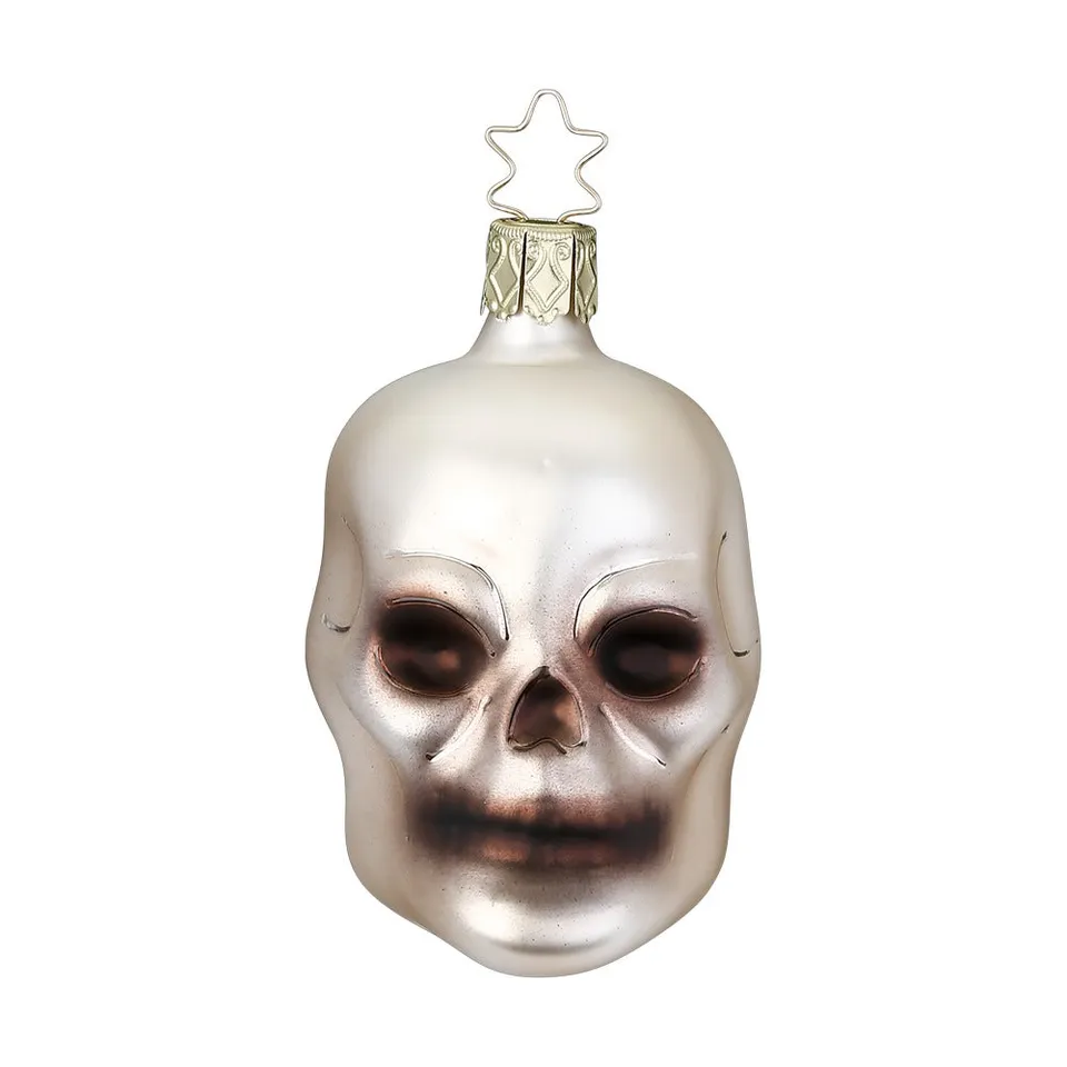 inge-glas-totenkopf-christbaumschmuck-aus-glas-7-5-cm-creme image 1