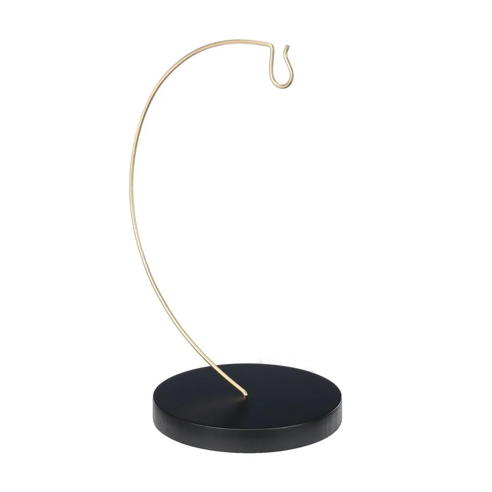 inge-glas-ornamentenst-nder-mdf-25-cm-schwarz image 1