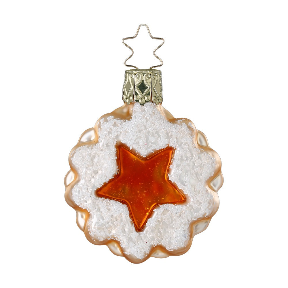 inge-glas-spitzbube-stern-orange-glas-keks-christbaumschmuck-6-cm image 1