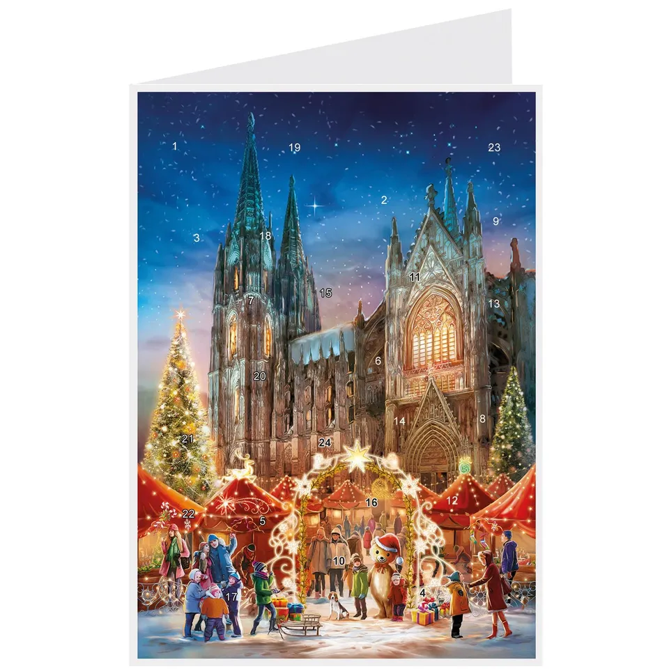 sellmer-verlag-postkarten-adventskalender-k-lner-dom image 1