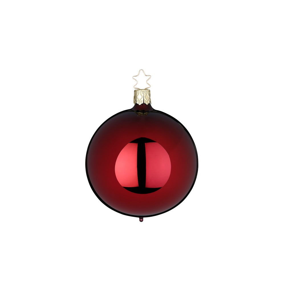 inge-glas-kugeln-baumkugeln-imperialrot-glanz-10-cm image 1